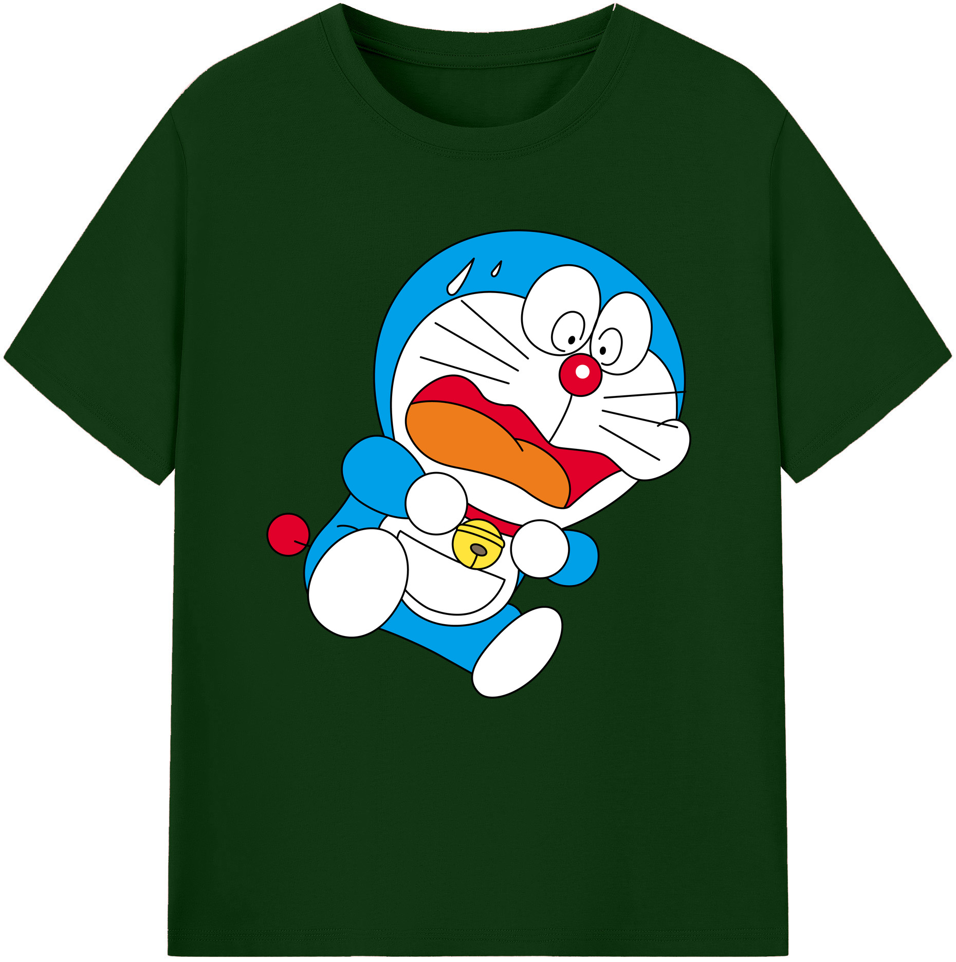 （画像用） ドラえもん Doraemon 綿100％半袖Tシャツ（フロントプリント）